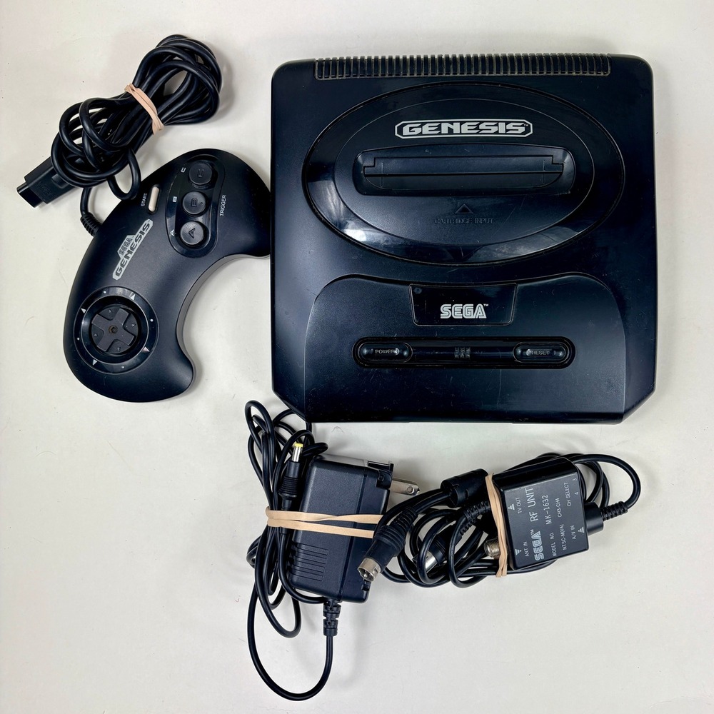 Sega‎ Genesis Model 2 MK-1631 Console OEM RF Unit Controller Power Adaptor